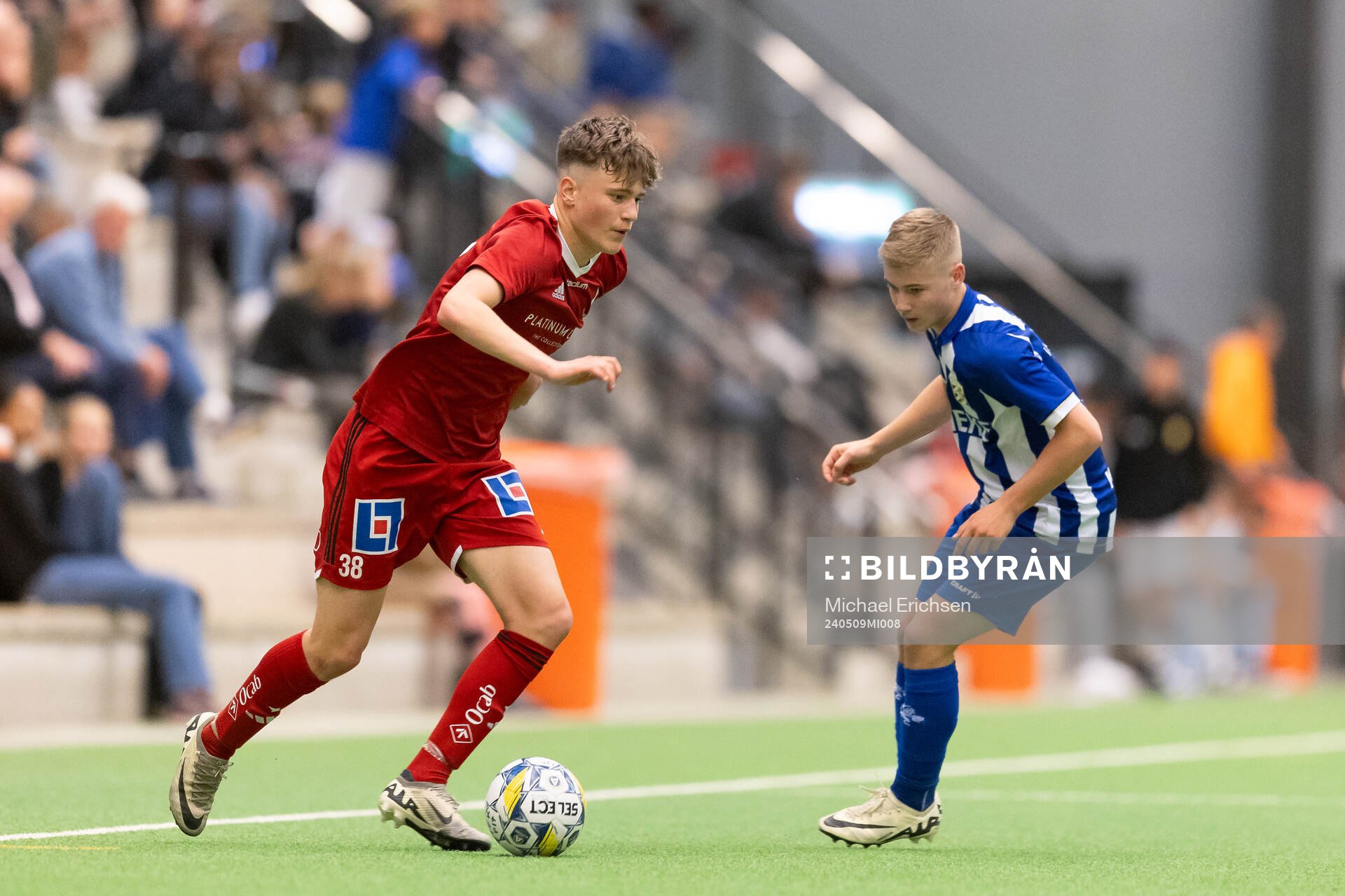 IFK Norrköpings Åke Andersson och IFK Göteborgs Vilmer