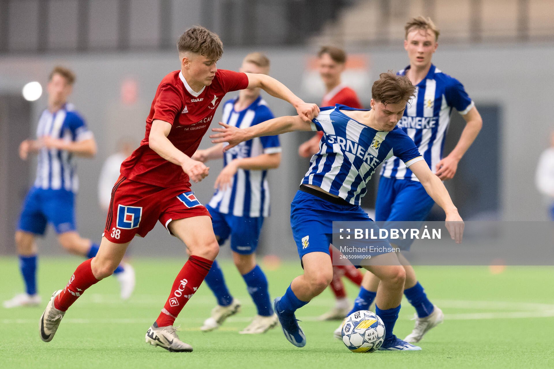 IFK Norrköpings Åke Andersson och IFK Göteborgs Noa