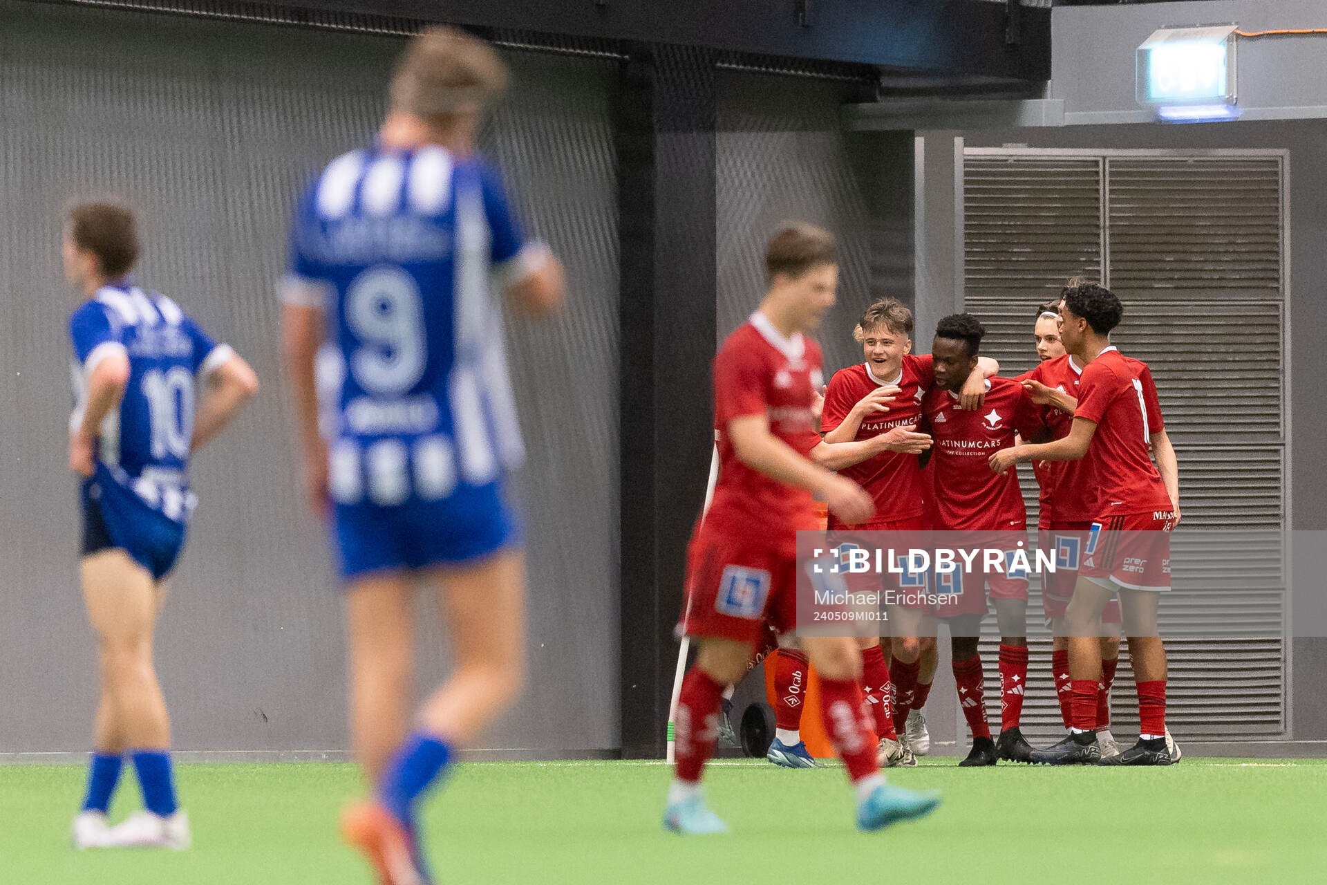 IFK Norrköpings spelare jublar