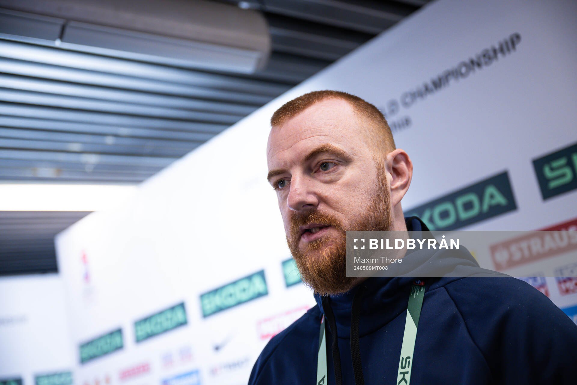General manager Anders Lundberg of Sweden