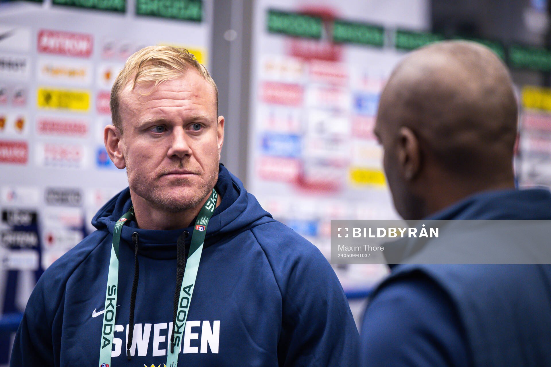 Assistant general manager Patric Hörnqvist of Sweden at a