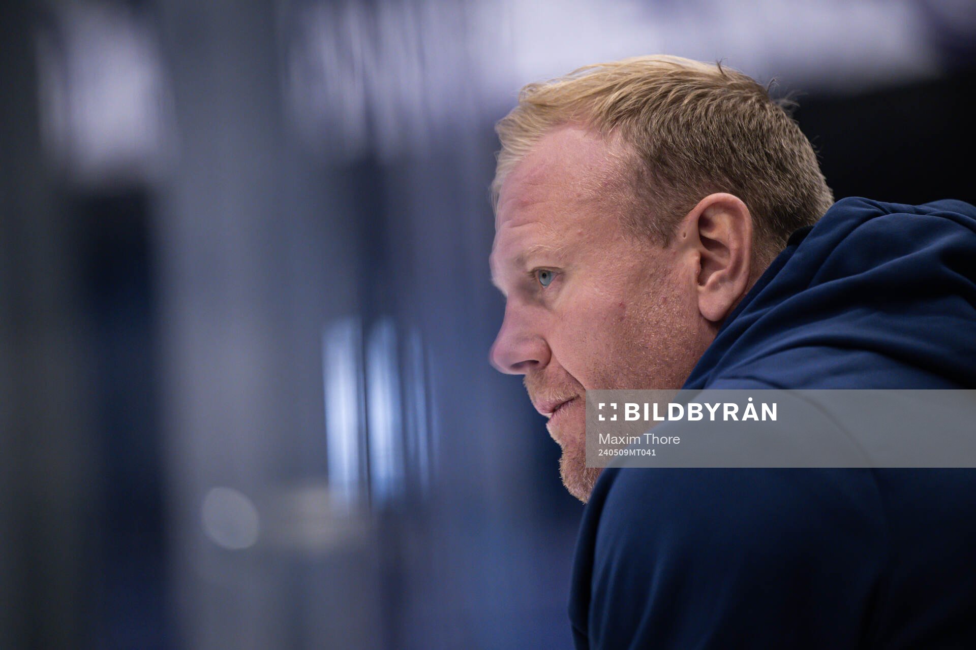 Assistant general manager Patric Hörnqvist of Sweden at a