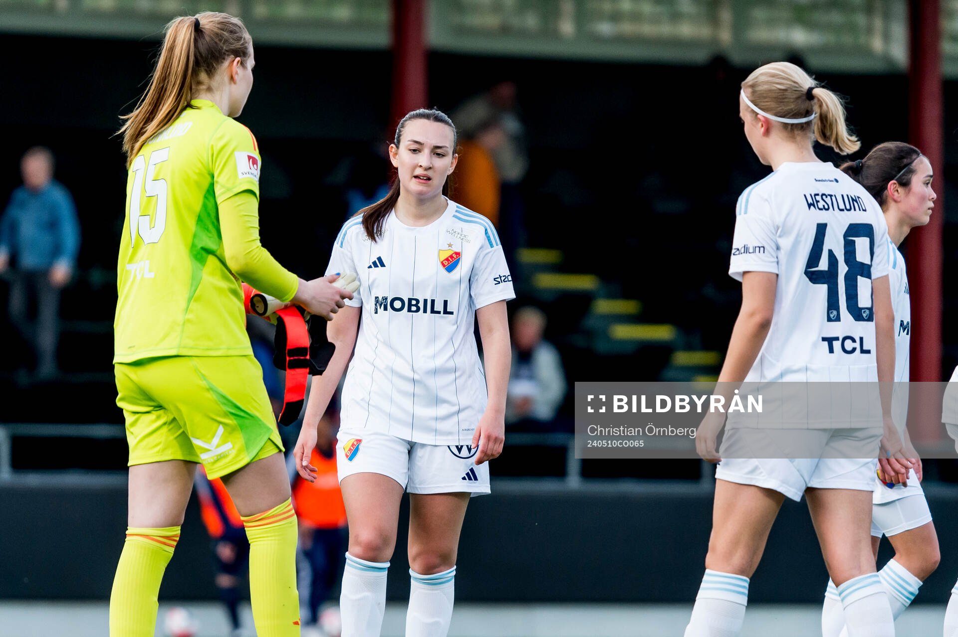 Djurgårdens Lucia Duras deppar
