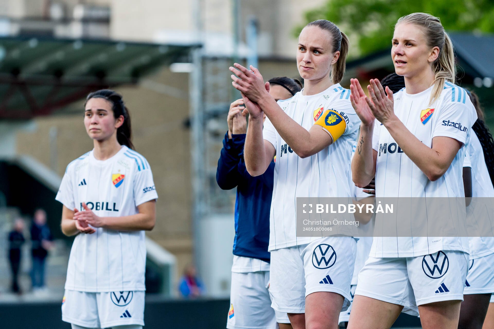 Djurgårdens Matilda Plan och Nellie Lilja deppar