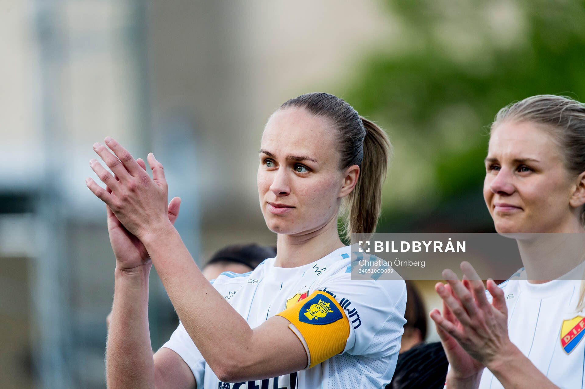 Djurgårdens Matilda Plan och Nellie Lilja deppar