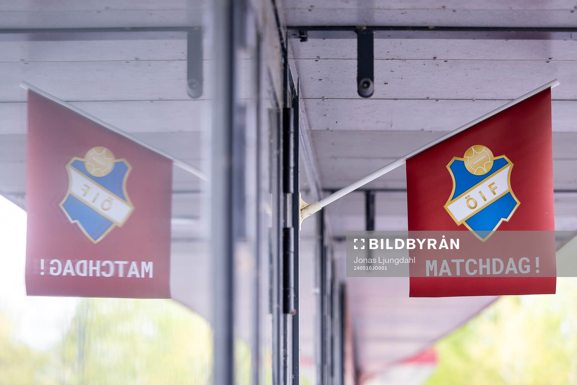 Flagga för matchdag