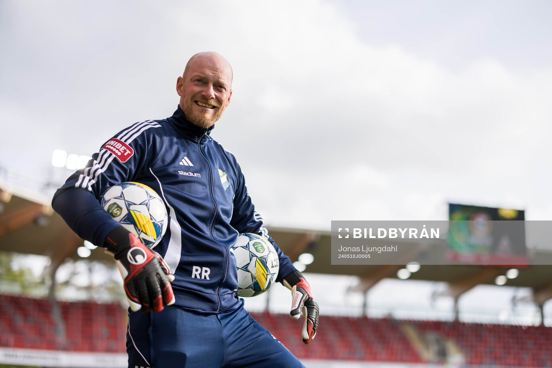 Östers målvaktstränare Rasmus Rydén