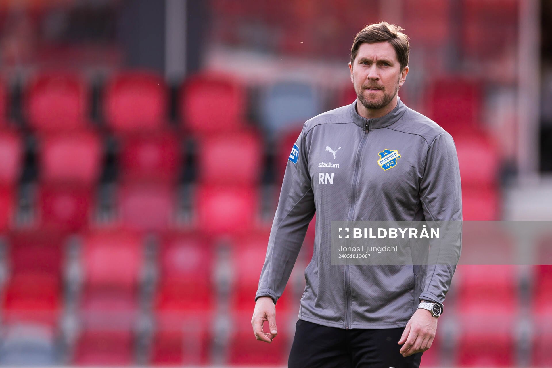 IK Oddevolds tränare Rikard Nilsson