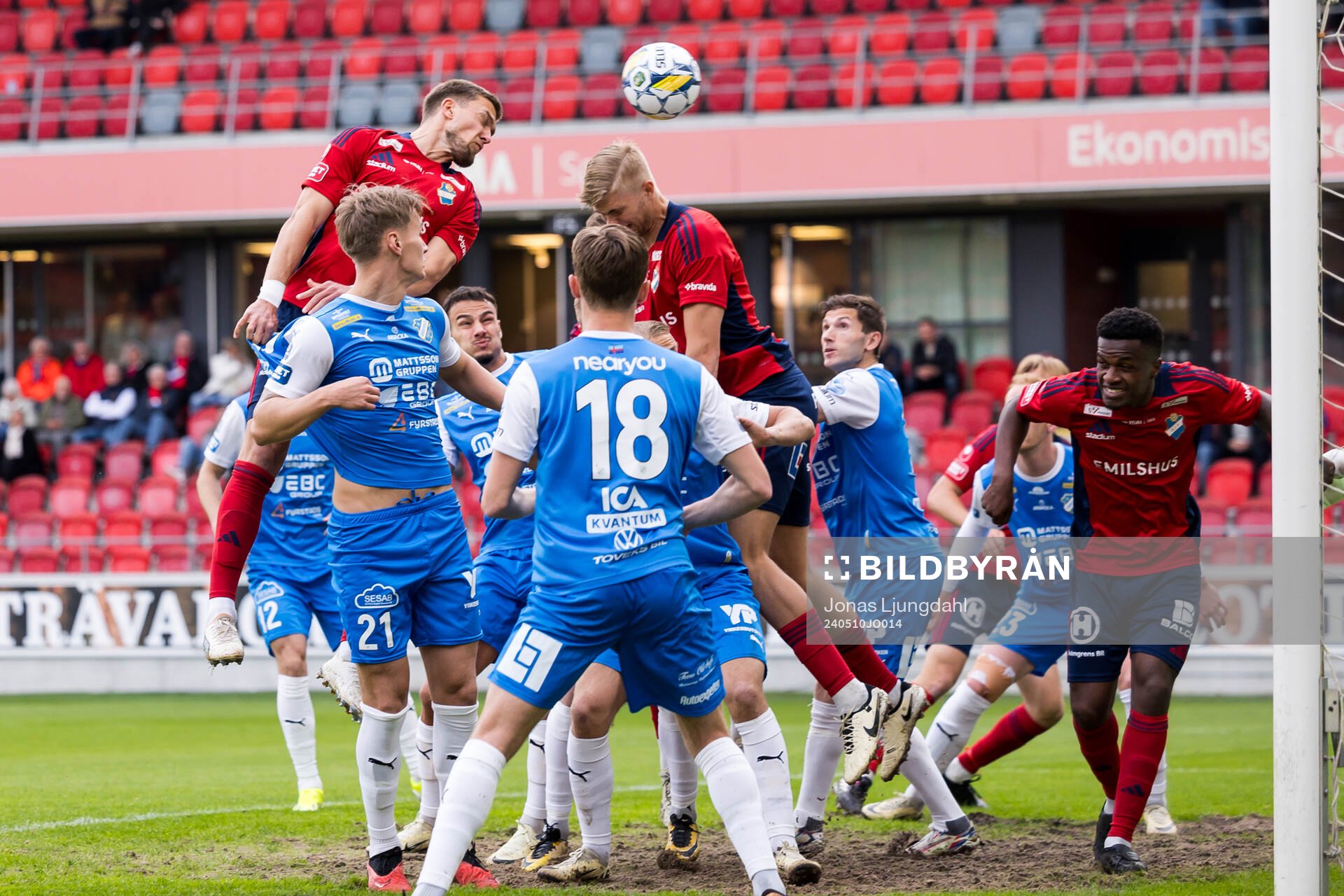 Östers Ivan Kricak gör 1-0
