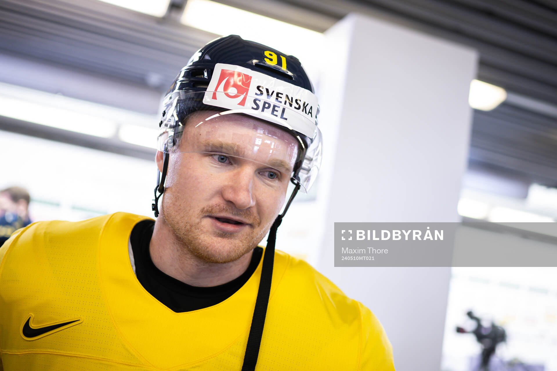 Carl Grundström of Sweden
