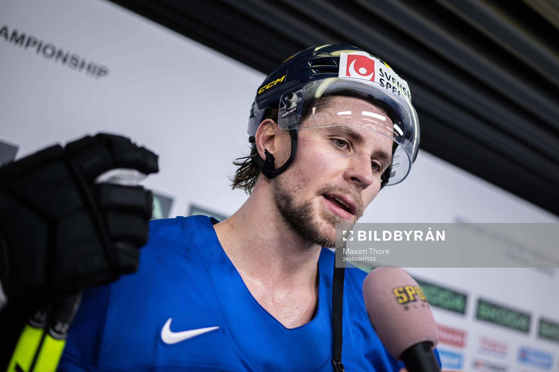 Adrian Kempe of Sweden