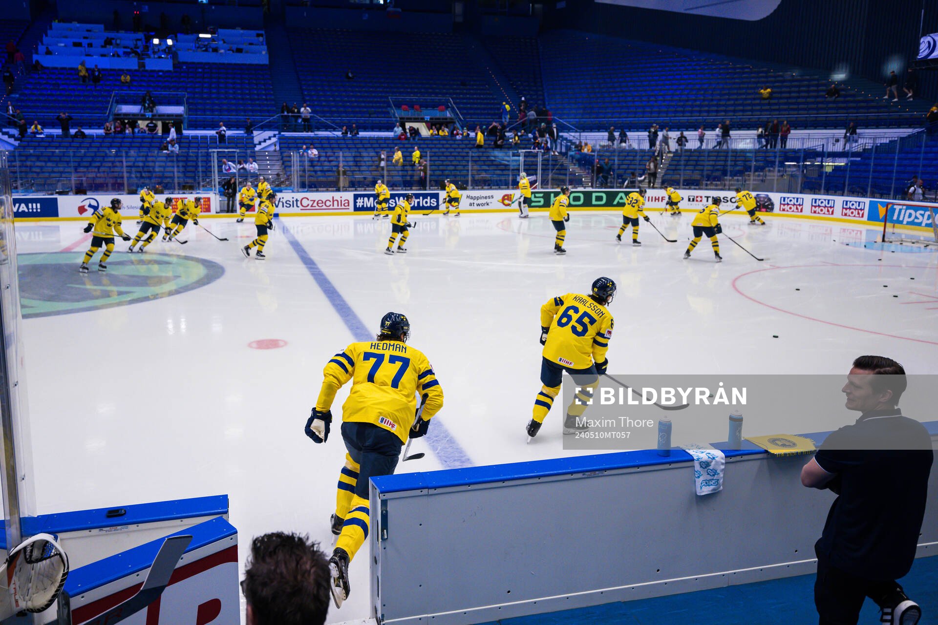 Victor Hedman and Erik Karlsson