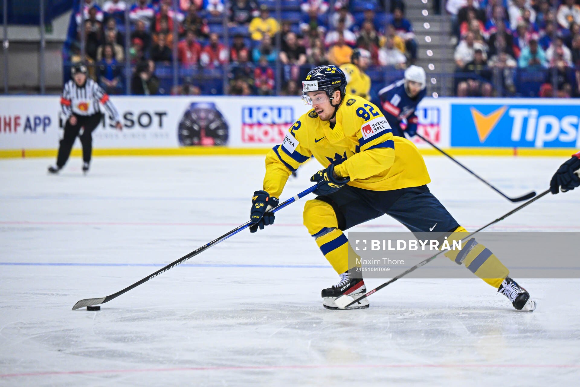 Jesper Frödén of Sweden
