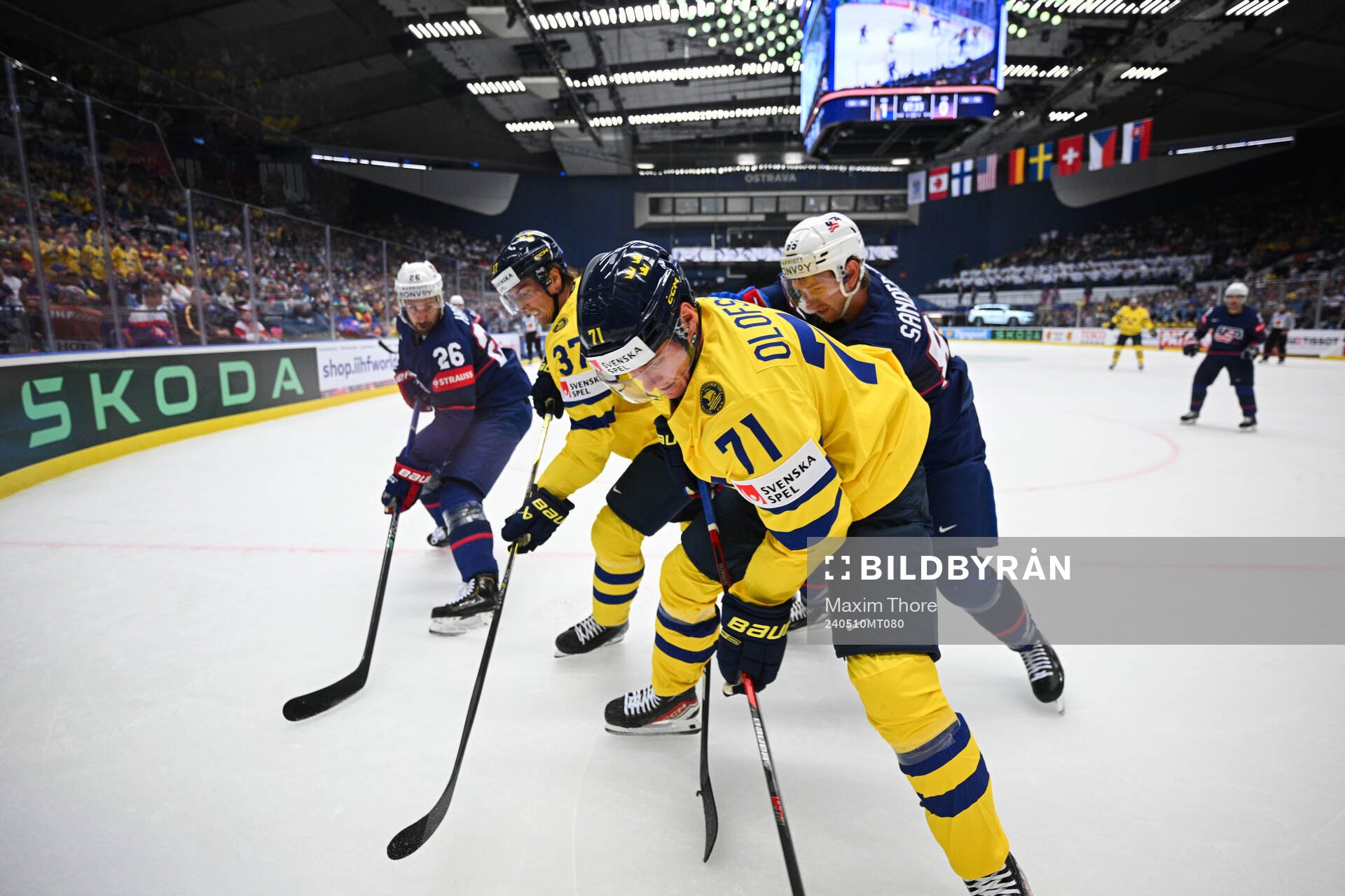 Victor Olofsson of Sweden