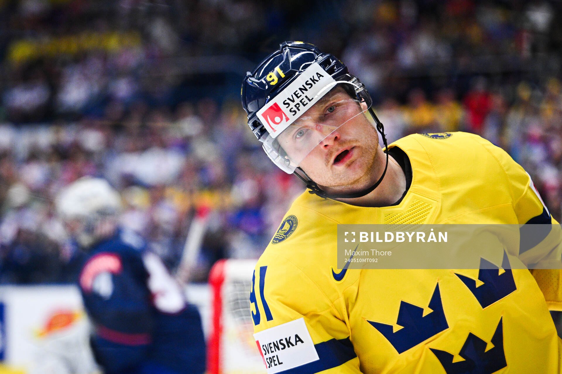 Carl Grundström of Sweden