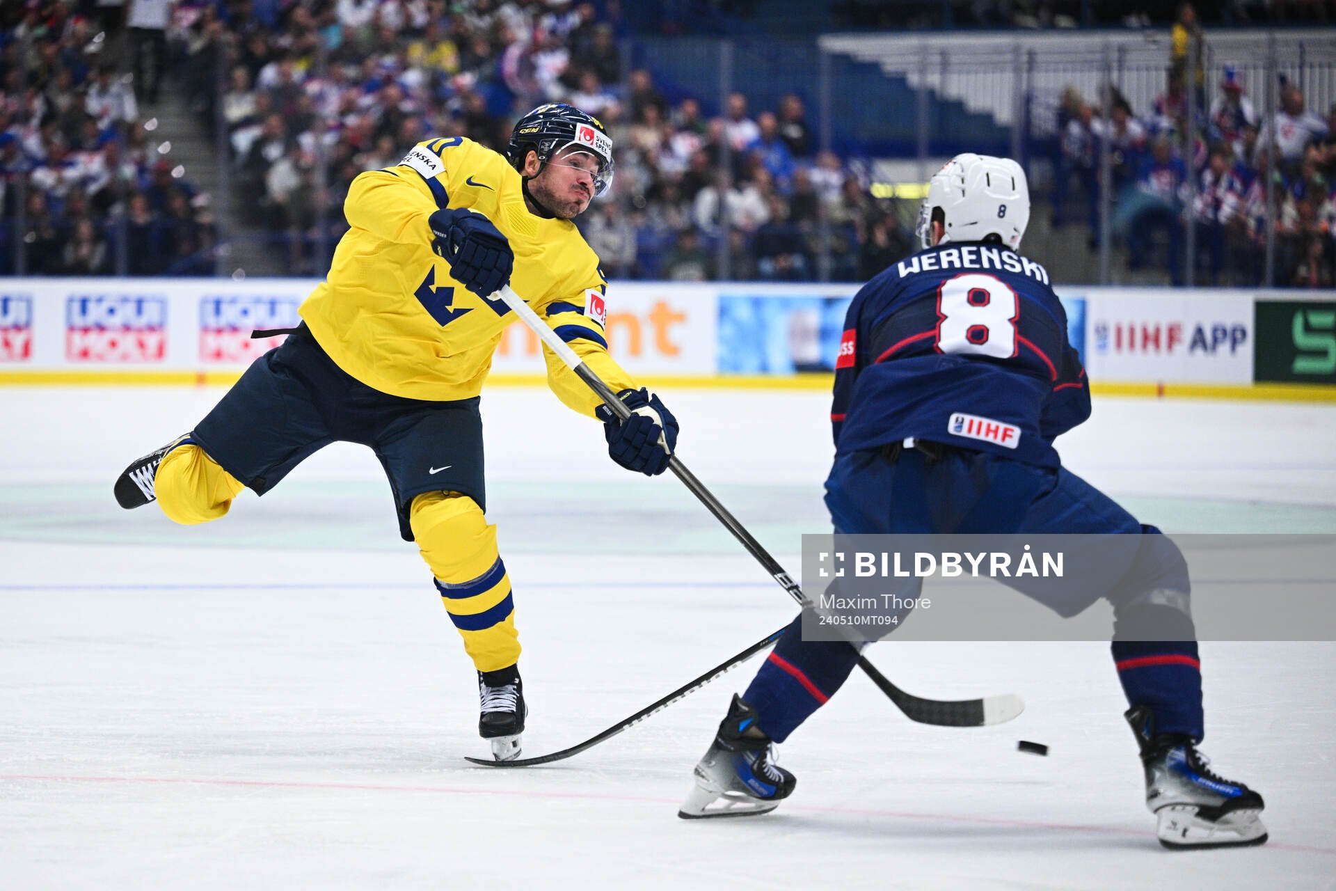 Marcus Johansson of Sweden