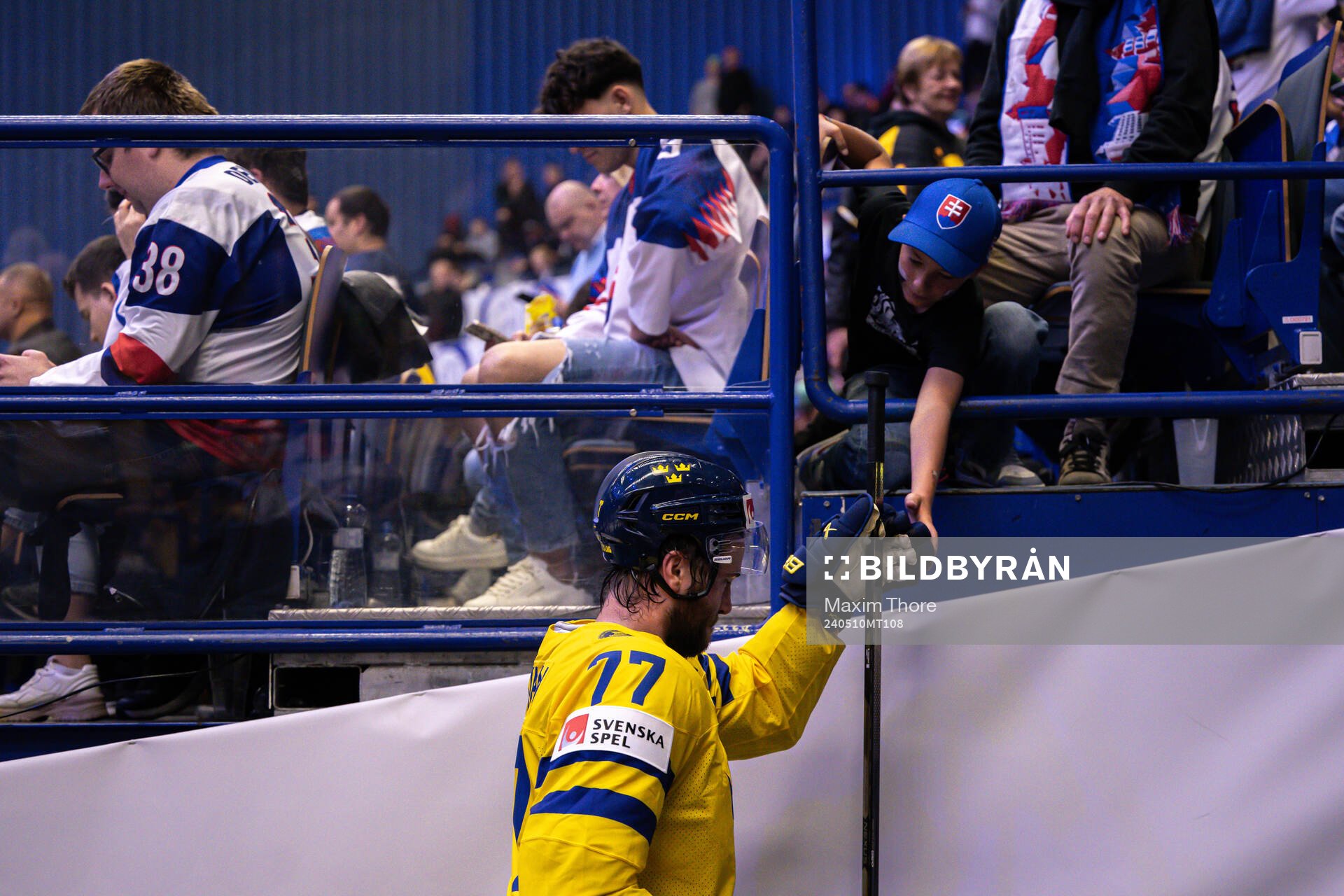 Victor Hedman of Sweden