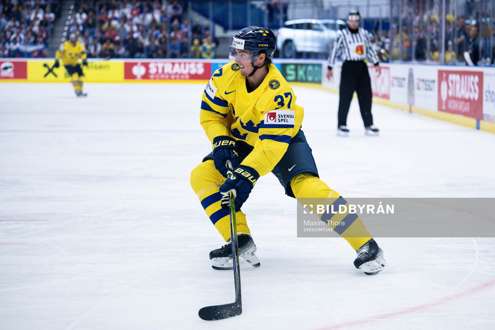 Isac Lundeström of Sweden