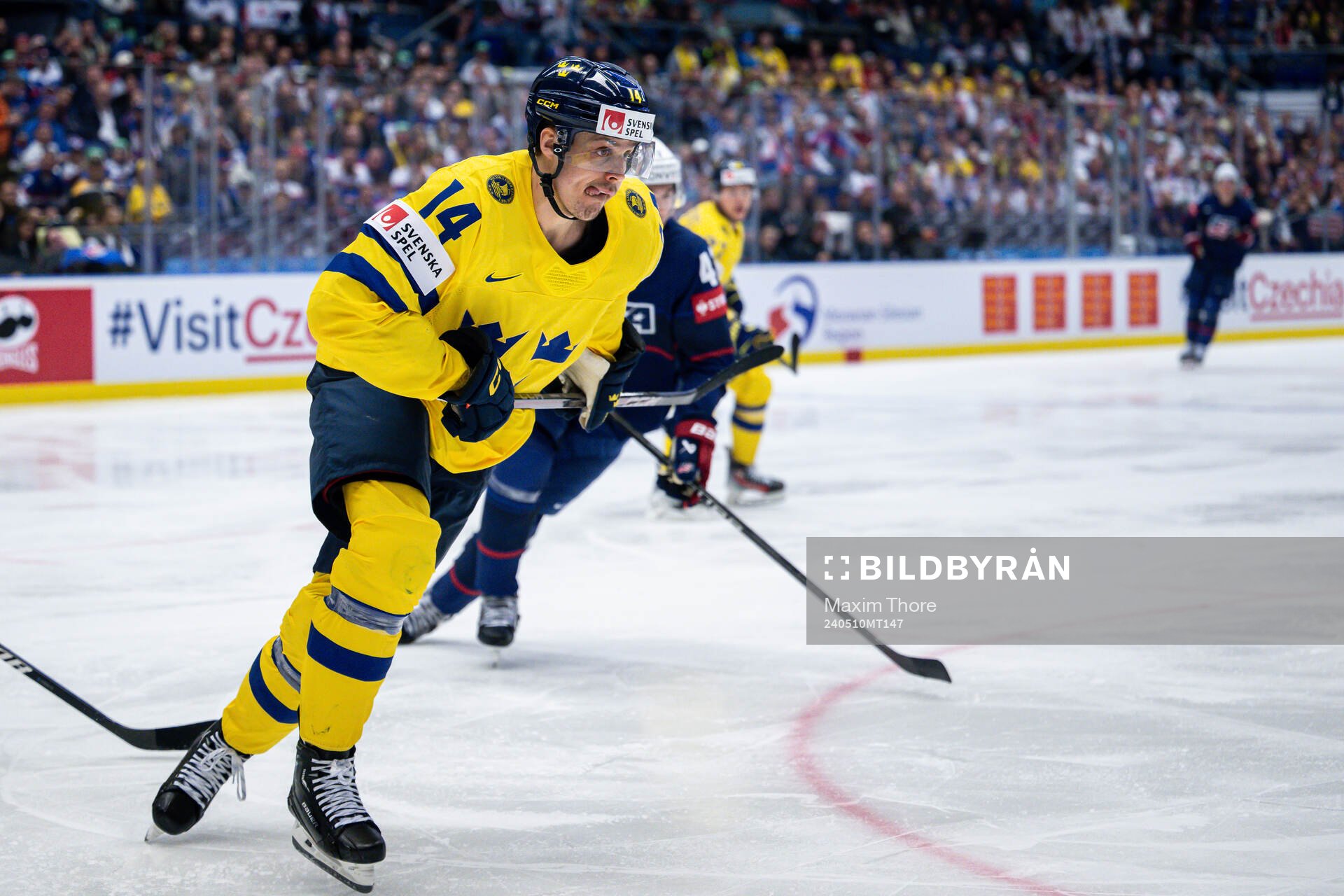 Joel Eriksson Ek of Sweden