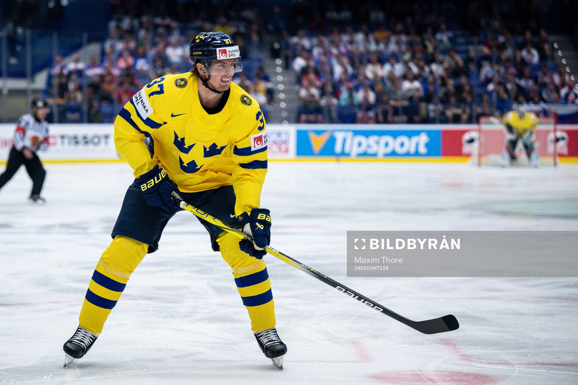 Isac Lundeström of Sweden