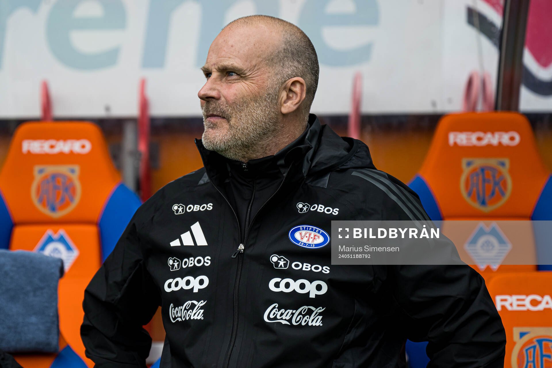 Geir Bakke, head coach of Vålerenga