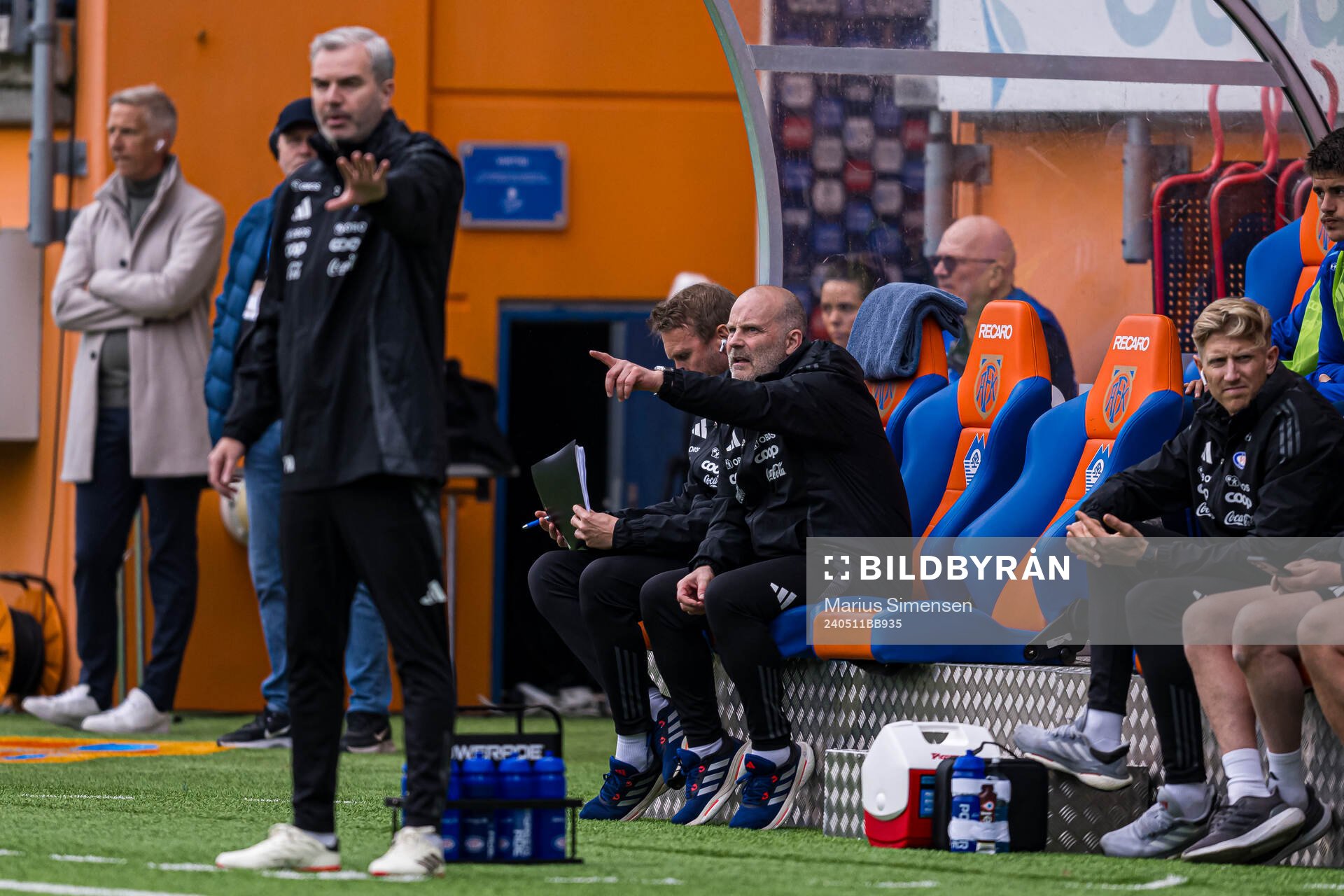 Geir Bakke, head coach of Vålerenga