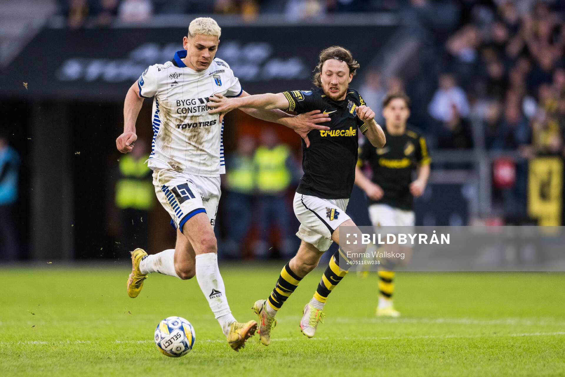 Sirius Yousef Salech och AIKs Axel Björnström