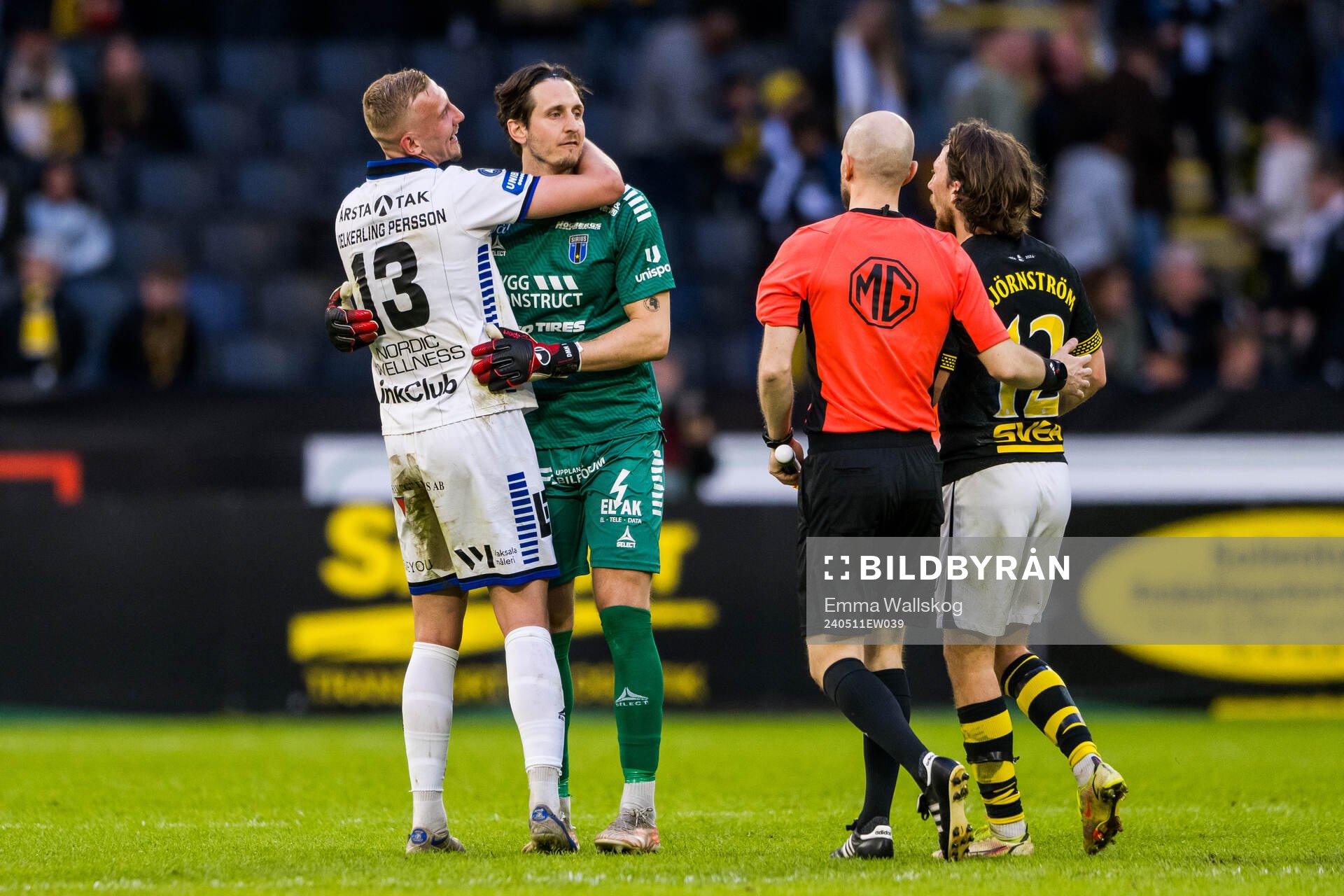 Sirius Jakob Voelkerling Persson, målvakt David Mitov
