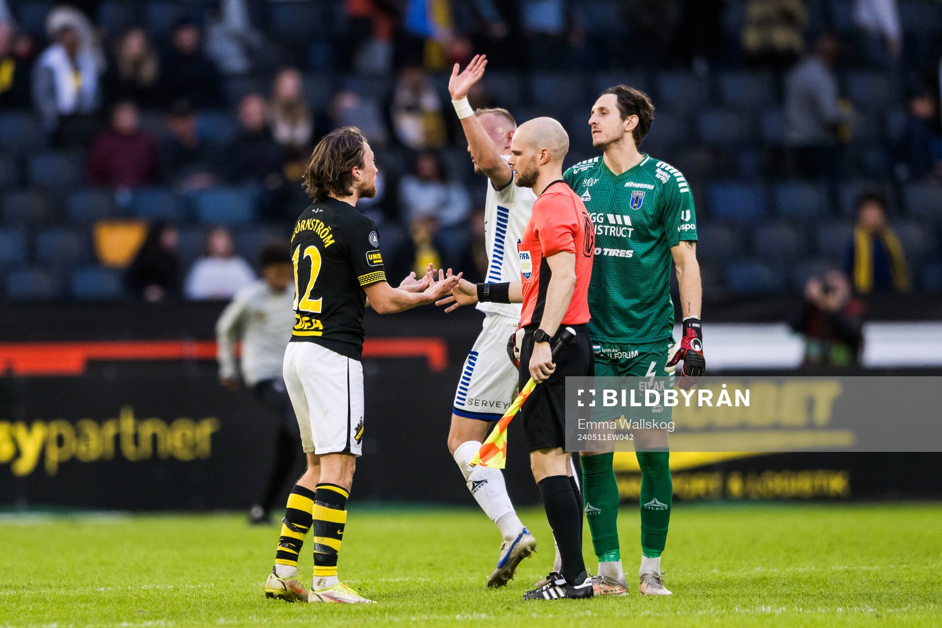AIKs Axel Björnström, Sirius Jakob Voelkerling Persson