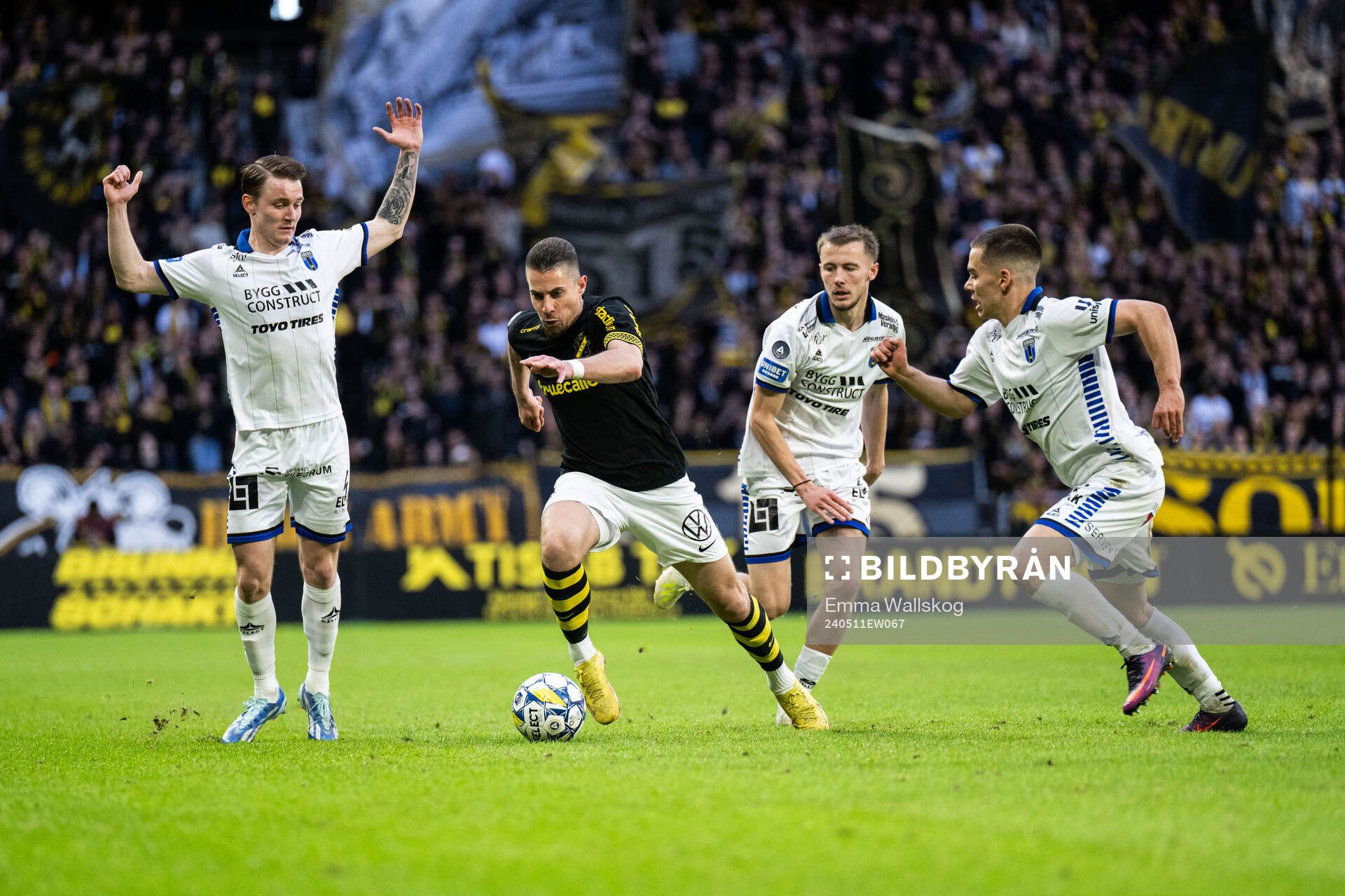 AIKs Dino Besirovic mot Sirius Noel Milleskog, Melker Heier