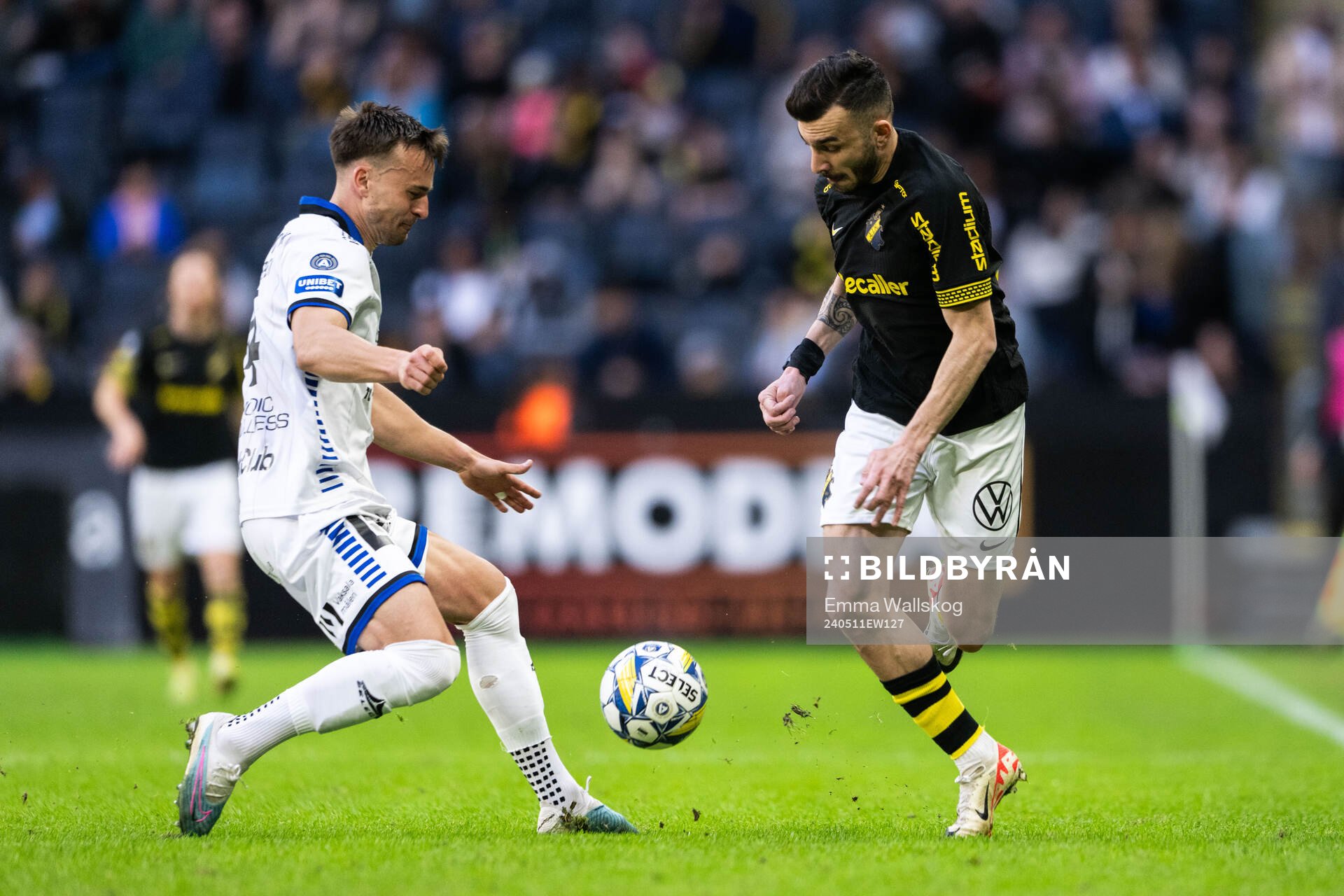 Sirius Henrik Castegren och AIKs Ioannis Pittas