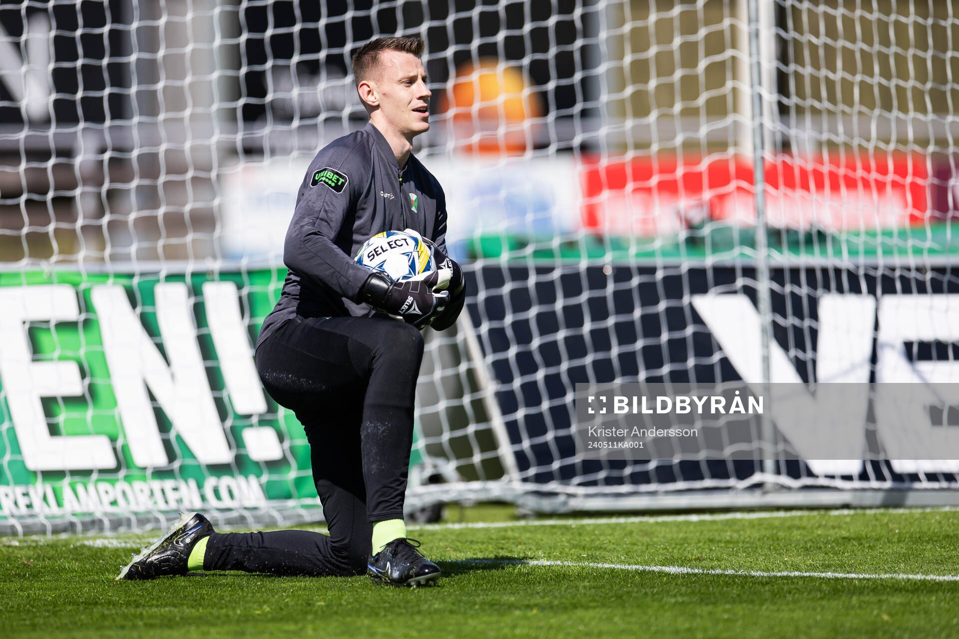 Varbergs målvakt David Olsson