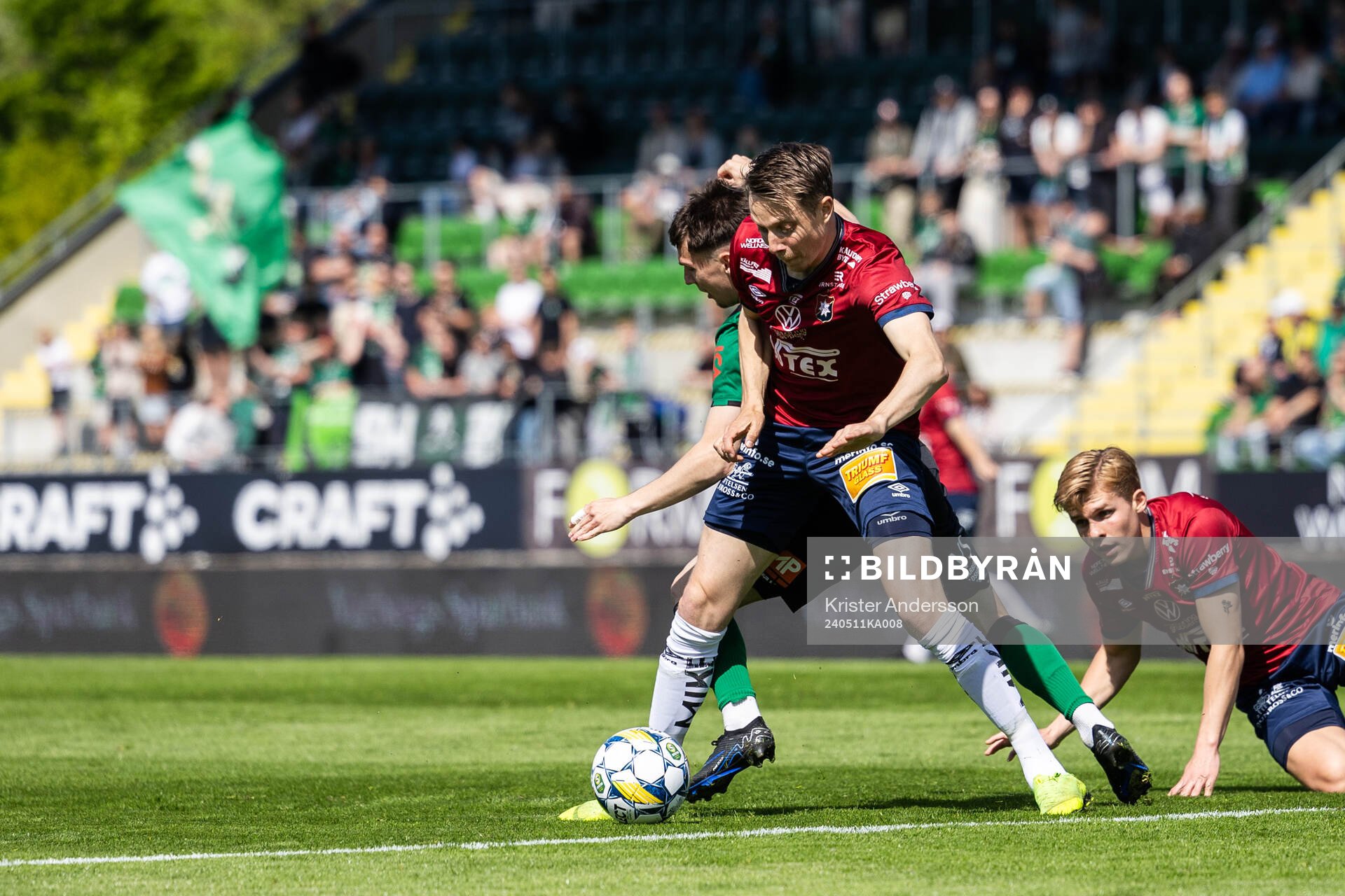 Örgrytes Viktor Lundberg och Varbergs Isak Bjerkebo