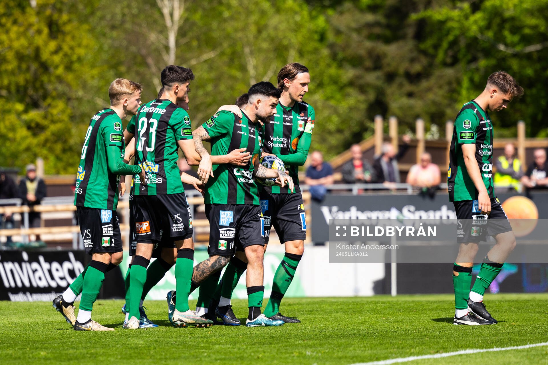 Varbergs Diego Montiel jublar