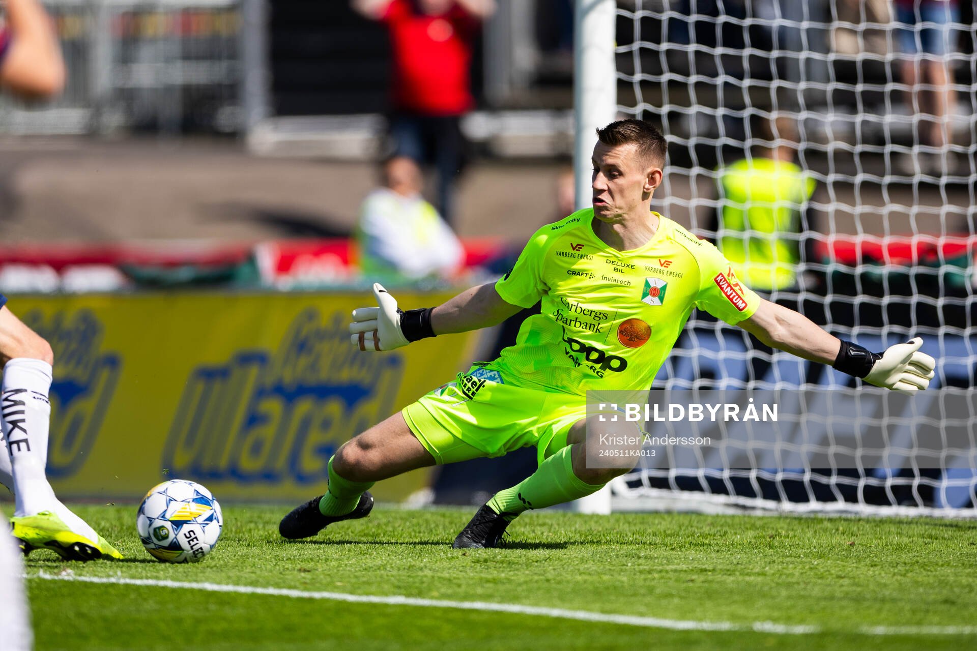 Varbergs målvakt David Olsson