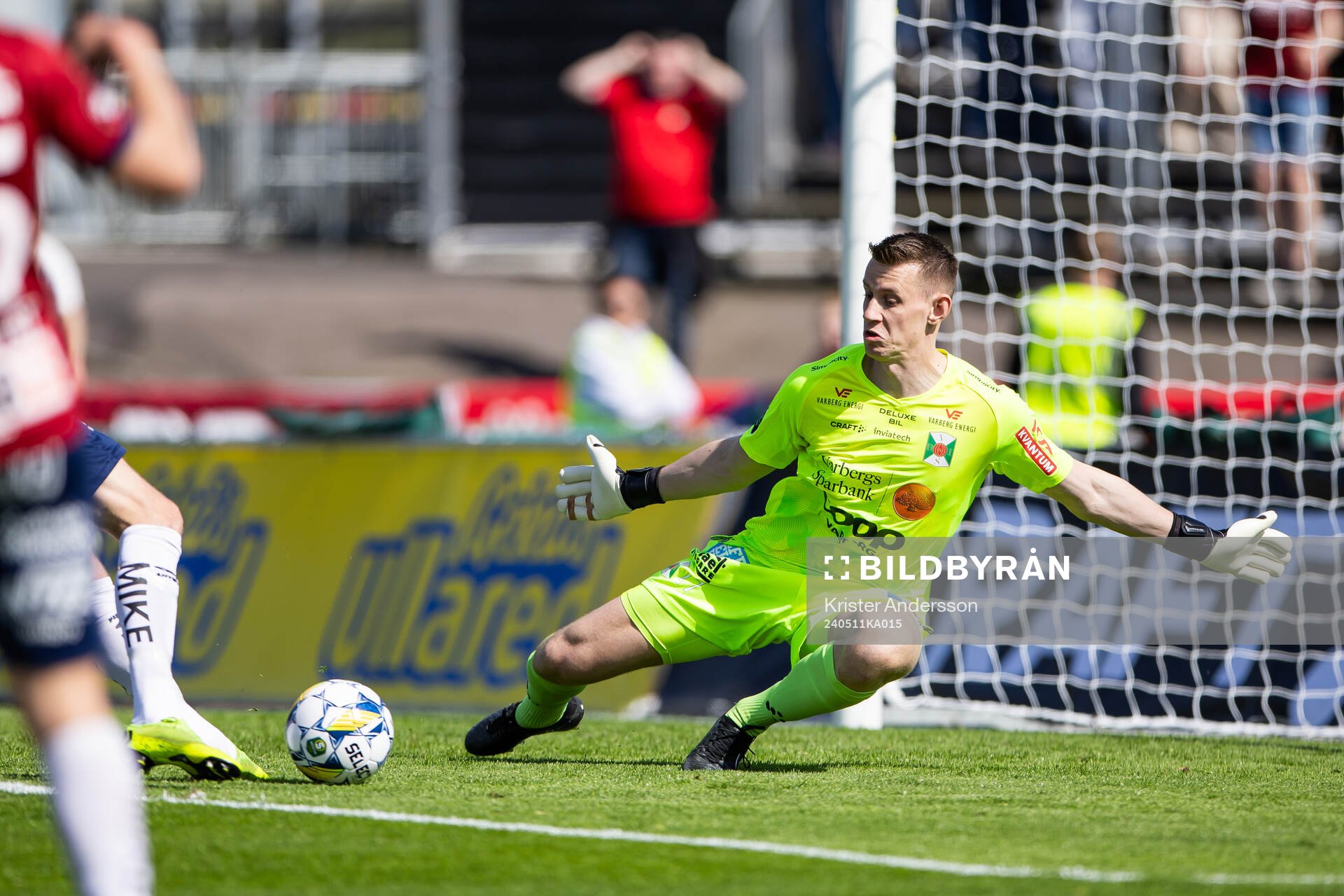 Varbergs målvakt David Olsson