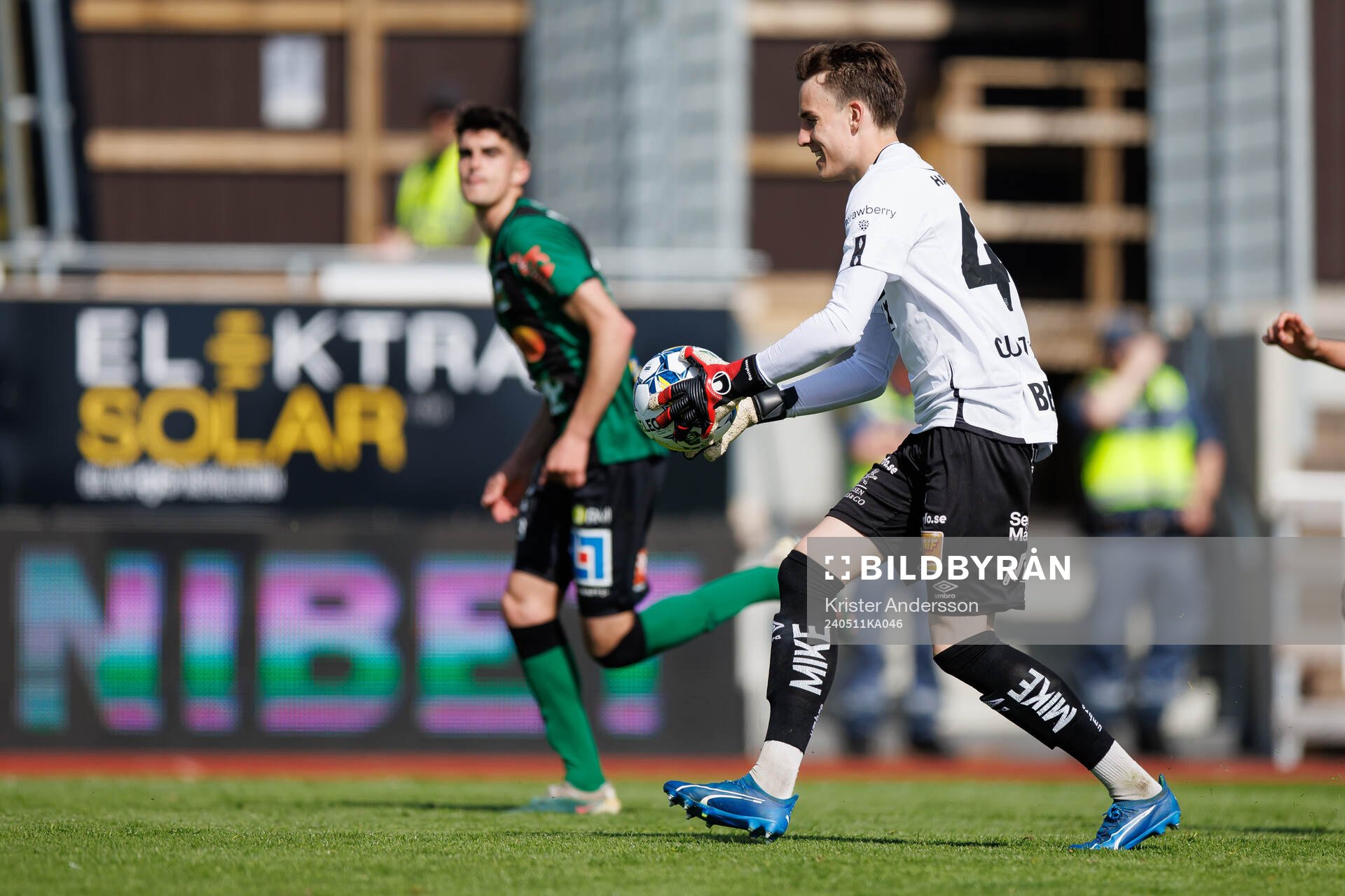 Örgrytes målvakt Hampus Gustafsson