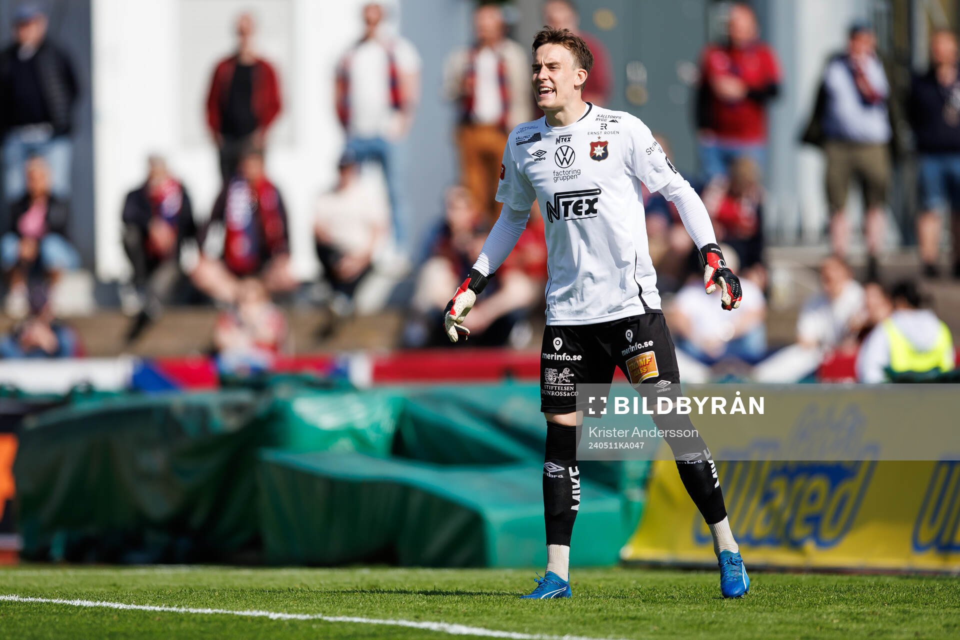 Örgrytes målvakt Hampus Gustafsson