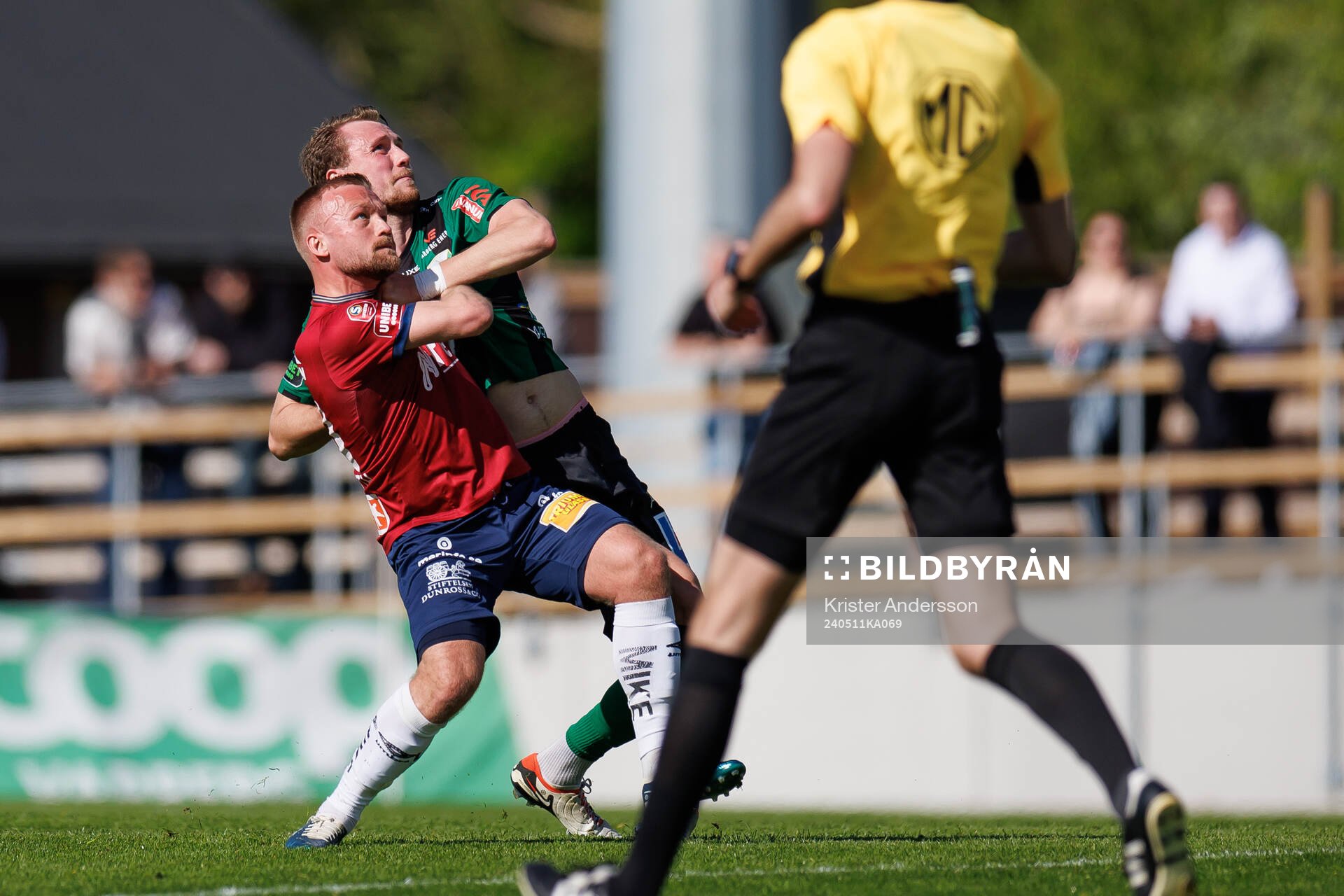 Örgrytes Nicklas Bärkroth och Varbergs Niklas Dahlström