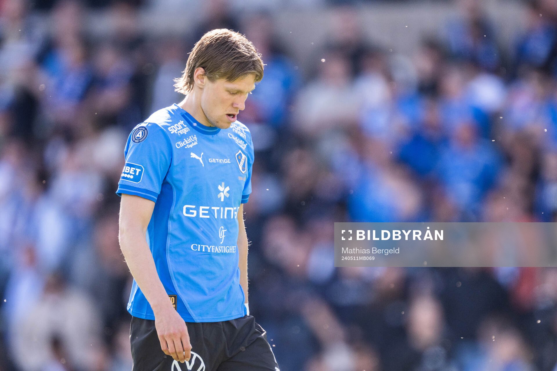 Halmstads Birnir Ingason deppar