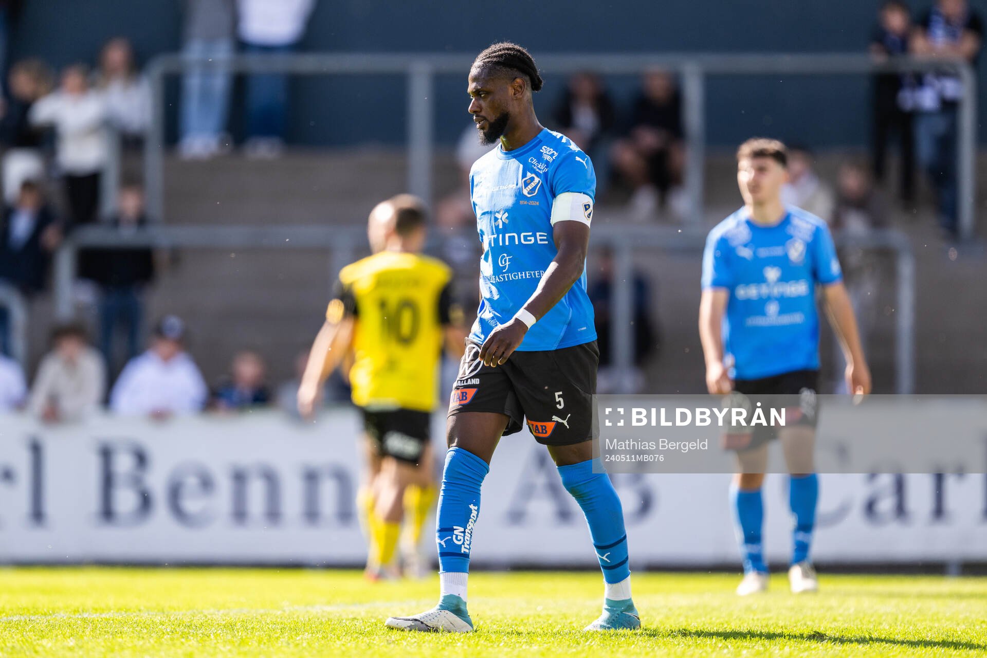 Halmstads Joseph Baffoe deppar