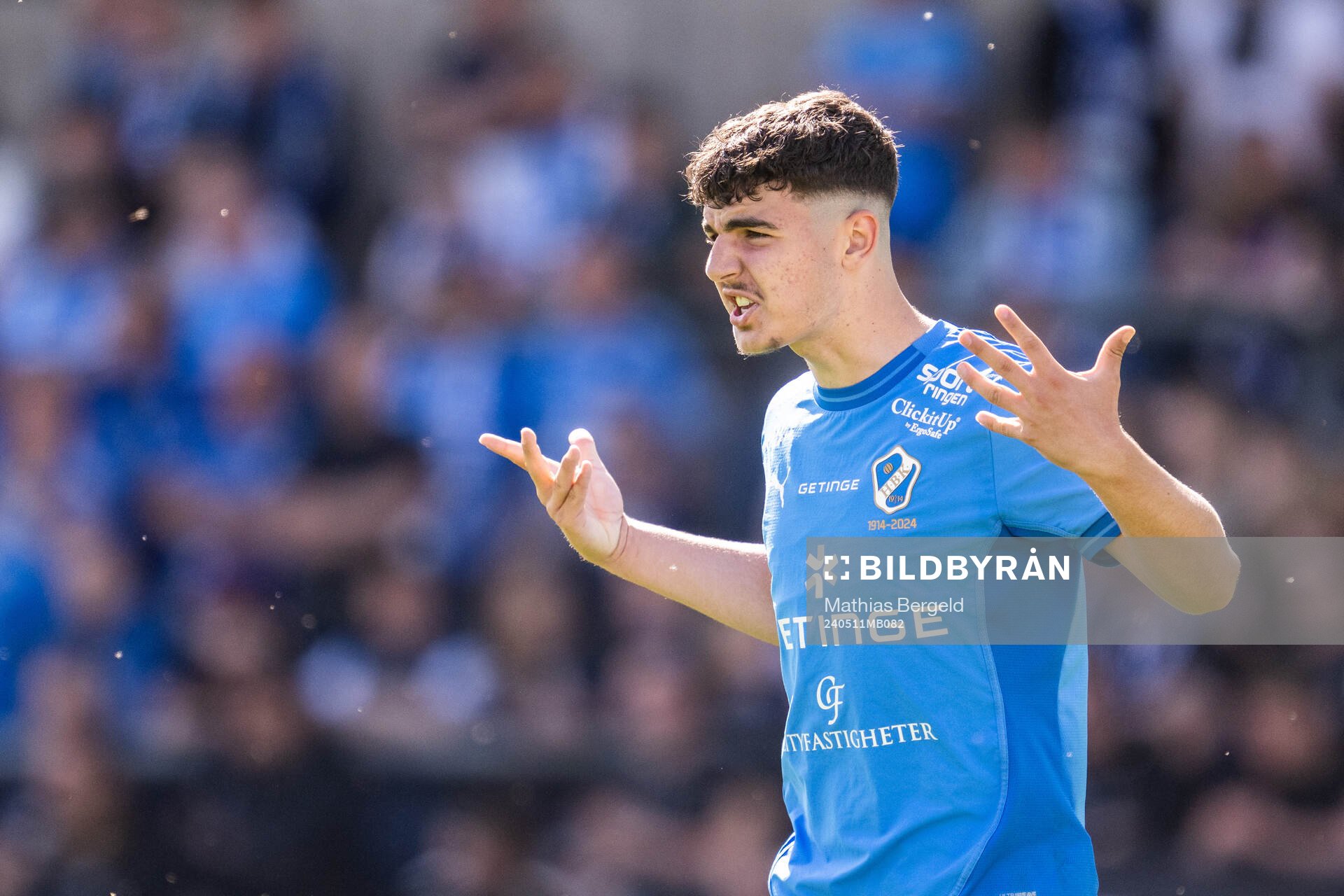 Halmstads Bleon Kurtulus reagerar