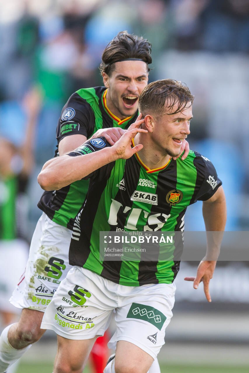 GAIS Alexander Ahl Holmström jublar