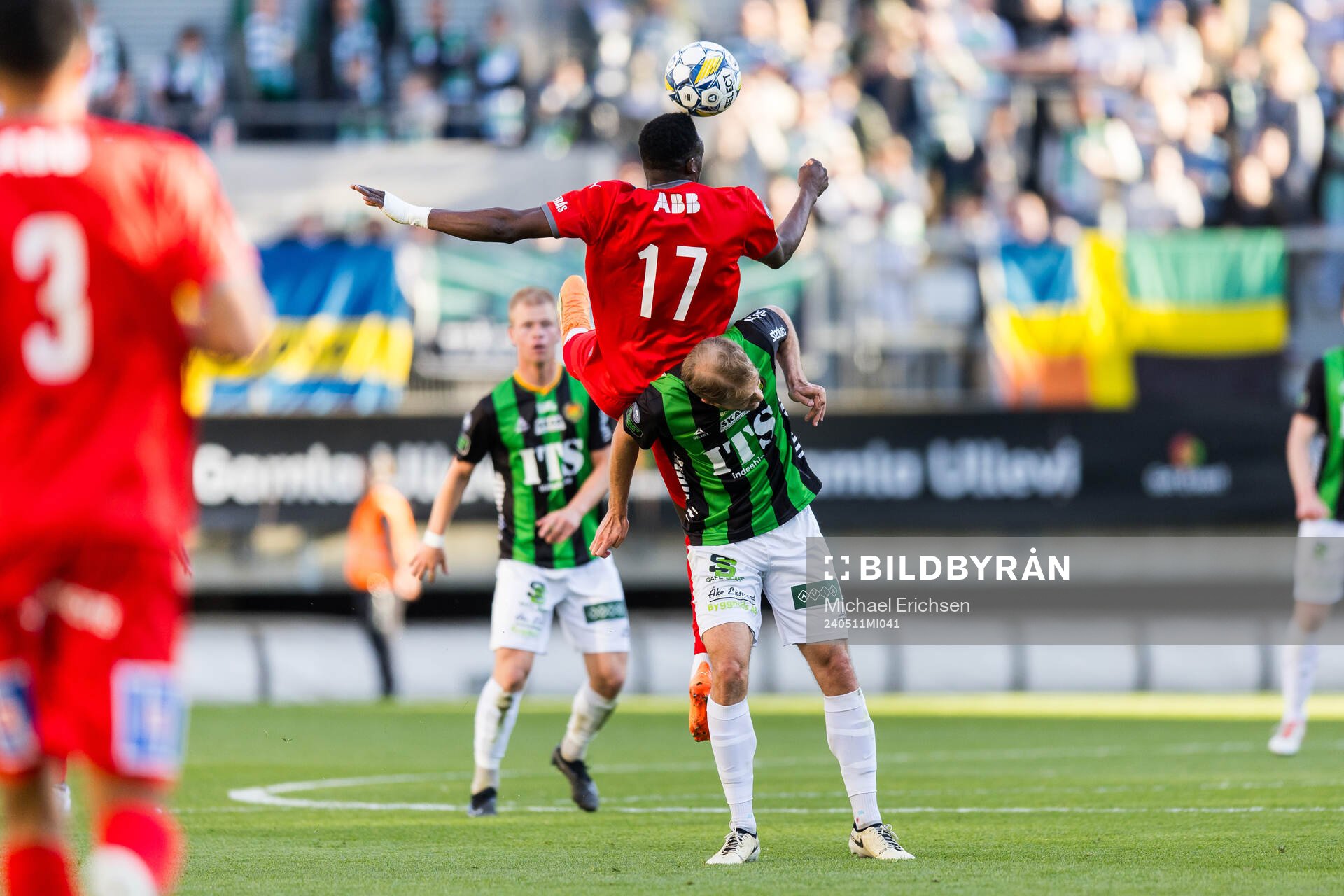 Västerås Ibrahim Yalatif Diabate och GAIS Gustav Lundgren