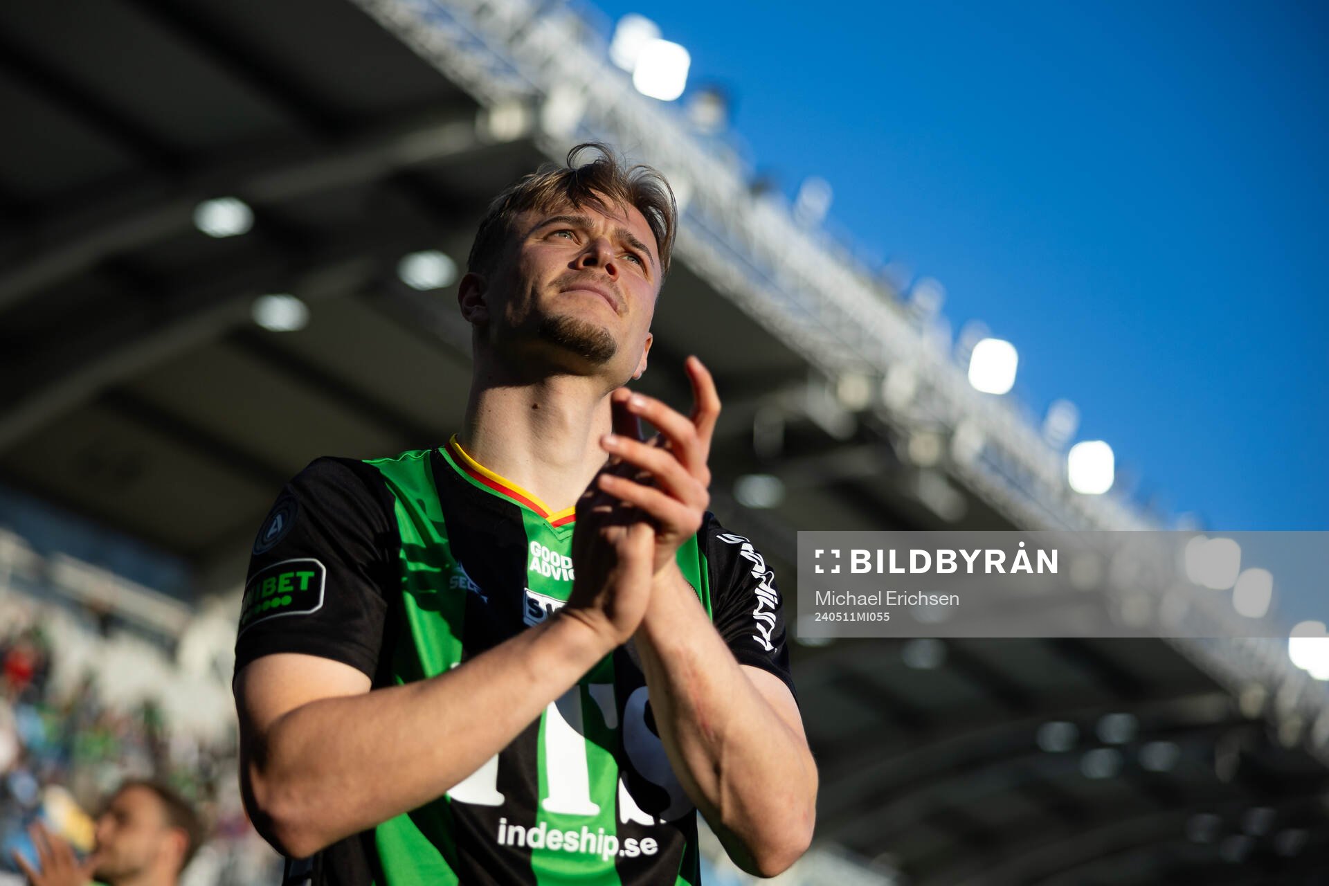 GAIS Alexander Ahl Holmström jublar