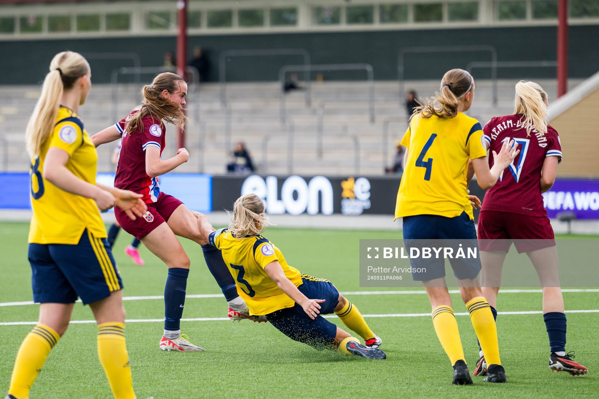 Elle Ulstein of Norway scores the 2-0 goal