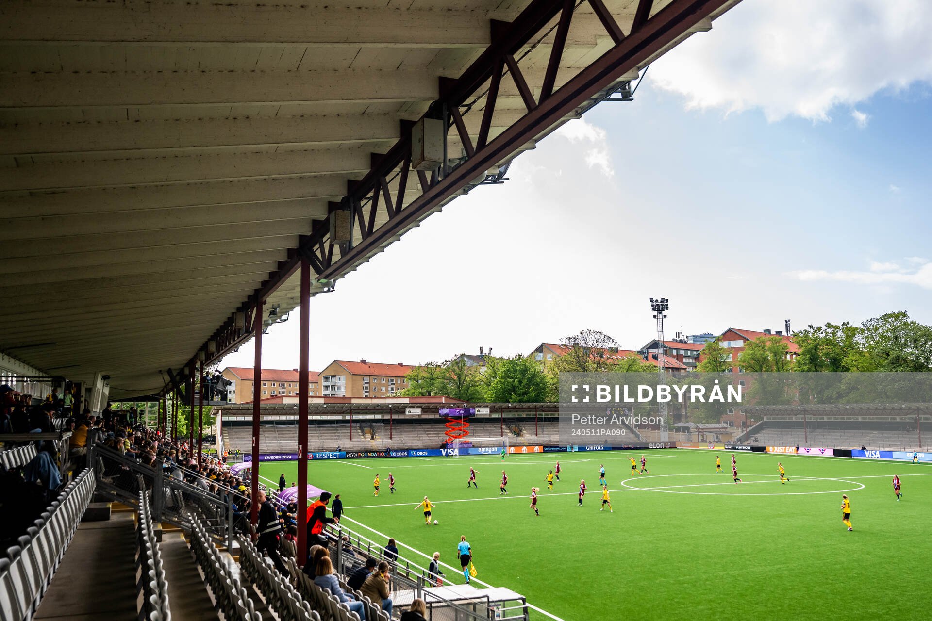 General view of Malmö Idrottsplats