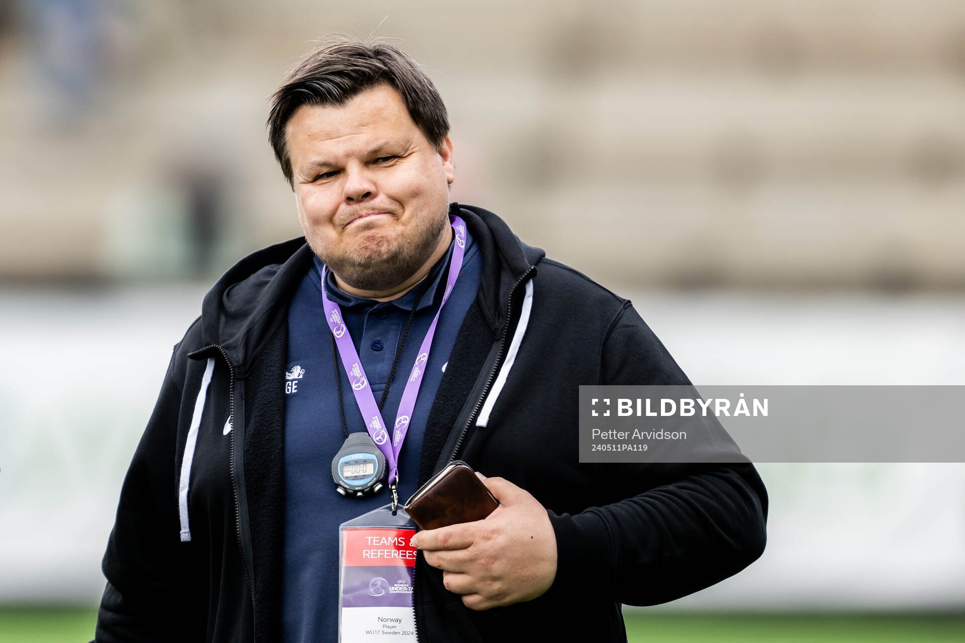 Head coach Børje Sørensen of Norway