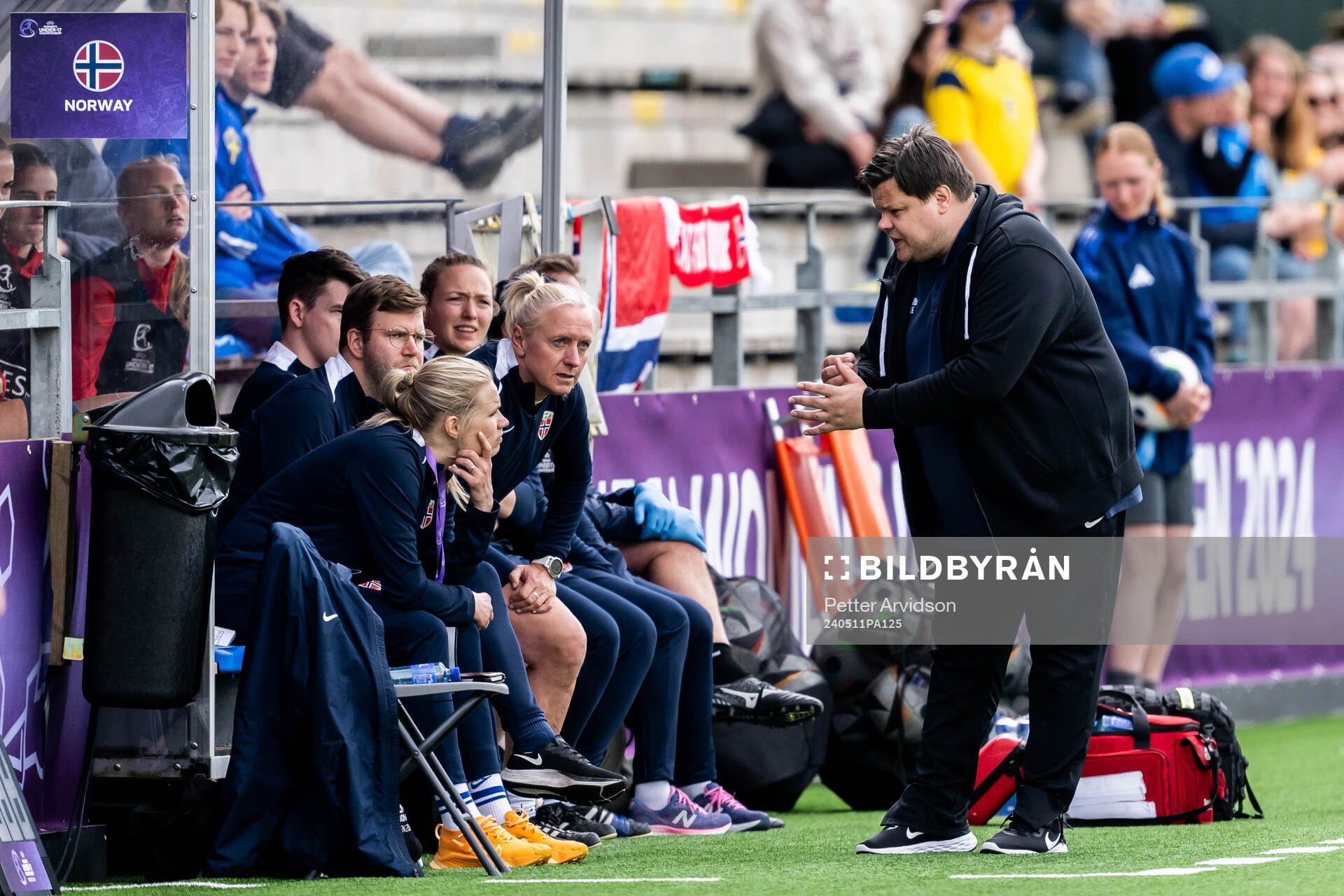 Head coach Børje Sørensen of Norway