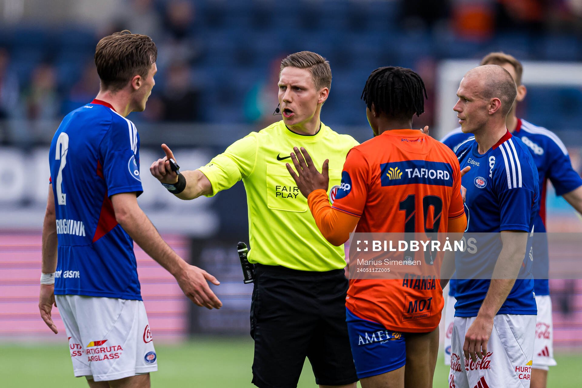 Mathias Støfringshaug, referee